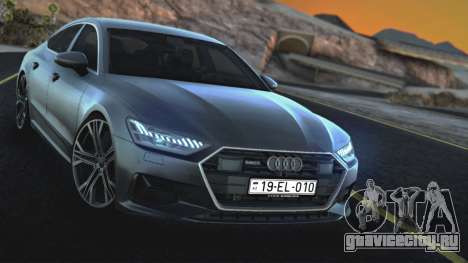 Audi A7 2020 для GTA San Andreas