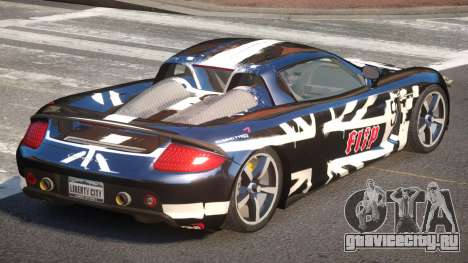 2005 Porsche Carrera GT PJ5 для GTA 4