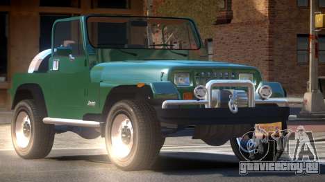 Jeep Wrangler TR для GTA 4