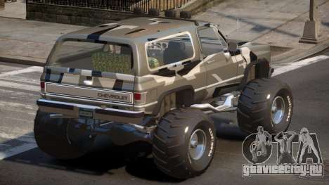 Chevrolet Blazer Custom PJ4 для GTA 4
