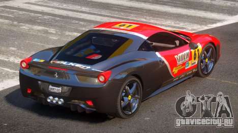 Ferrari 458 Italia GT PJ2 для GTA 4
