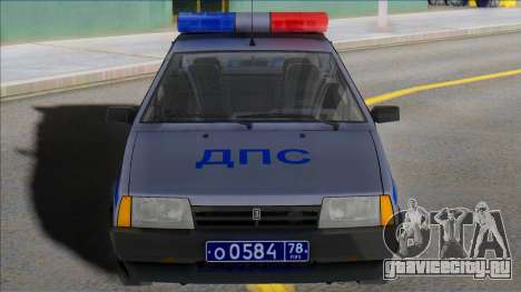 ВАЗ 2109 ДПС Санкт-Петербурга для GTA San Andreas