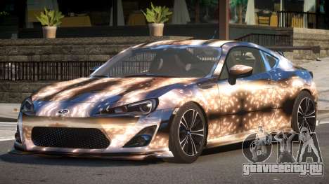 Subaru BRZ GT Sport PJ5 для GTA 4