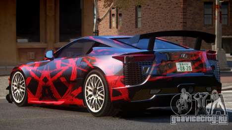 Lexus LFA RT PJ5 для GTA 4