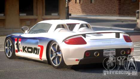 2005 Porsche Carrera GT PJ3 для GTA 4