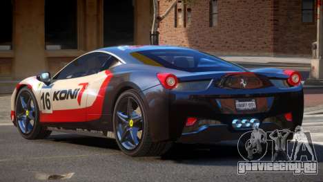 Ferrari 458 Italia GT PJ1 для GTA 4