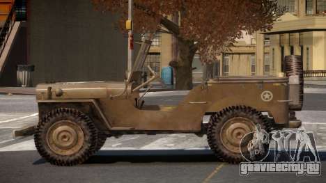 Jeep Willys FR для GTA 4