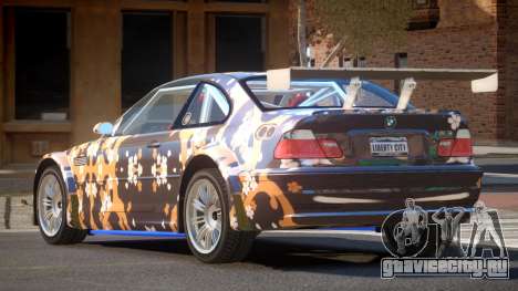 BMW M3 E46 GTR PJ2 для GTA 4