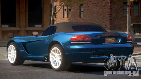 Dodge Viper DL для GTA 4