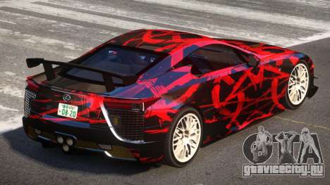 Lexus LFA RT PJ5 для GTA 4