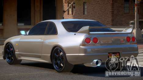 Nissan Skyline R33 LT для GTA 4
