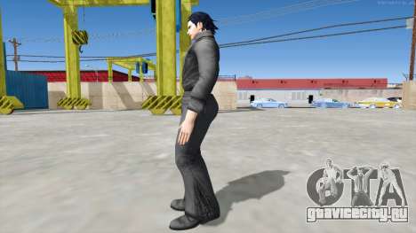 Claudio Serafino Black Clothes V2 для GTA San Andreas