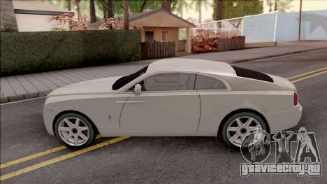 Rolls-Royce Wraith 2014 Grey для GTA San Andreas