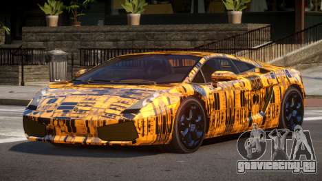 Lamborghini Gallardo GS PJ1 для GTA 4