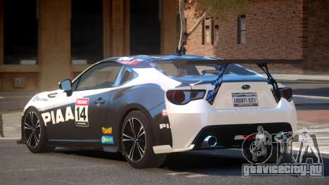 Subaru BRZ GT Sport PJ4 для GTA 4