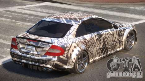 Mercedes Benz CLK63 SR PJ1 для GTA 4