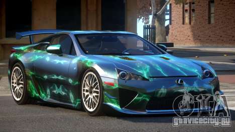 Lexus LFA RT PJ6 для GTA 4