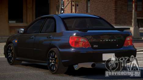 Subaru Impreza WRX BS для GTA 4