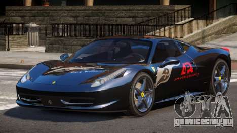Ferrari 458 Italia GT PJ4 для GTA 4