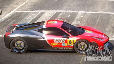 Ferrari 458 Italia GT PJ2 для GTA 4