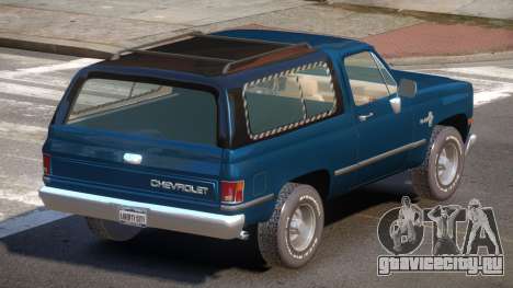 Chevrolet Blazer ST для GTA 4