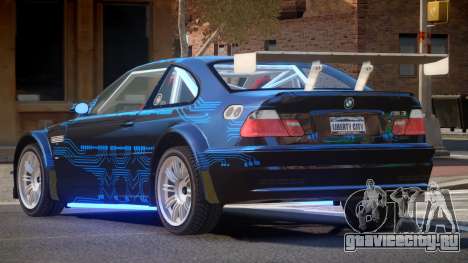 BMW M3 E46 GTR PJ1 для GTA 4