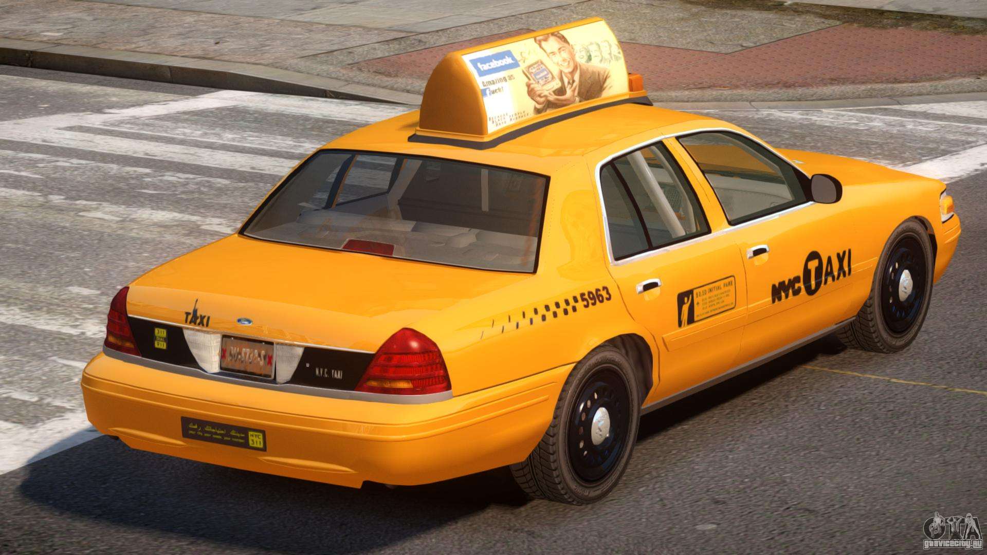 Ford Crown Victoria LS Taxi.