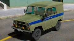 УАЗ-469 Милиция Ленинграда для GTA San Andreas