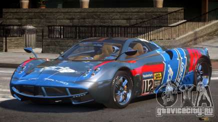 Pagani Huayra BS PJ4 для GTA 4