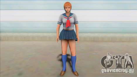DOA Kasumi Summer School Uniform Suit V2 для GTA San Andreas