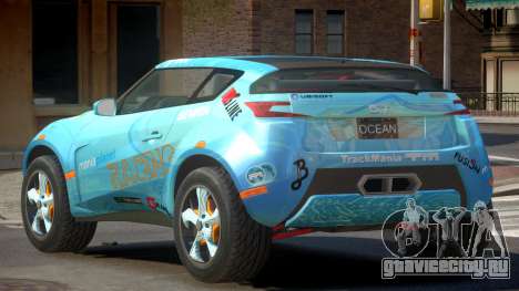 Lagoon Car from Trackmania 2 PJ1 для GTA 4