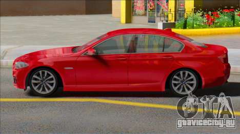 BMW 525i F10 REAL CAR для GTA San Andreas