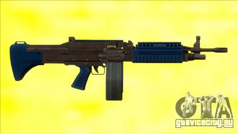 GTA V Combat MG LSPD Big Mag для GTA San Andreas
