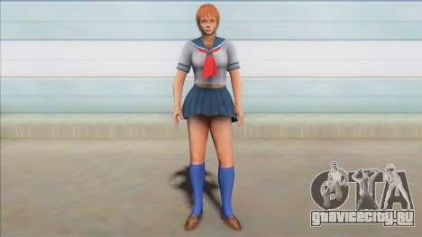DOA Kasumi Summer School Uniform Suit V1 для GTA San Andreas