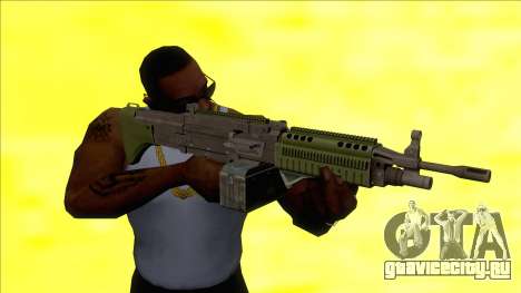 GTA V Combat MG Green Grip Small Mag для GTA San Andreas