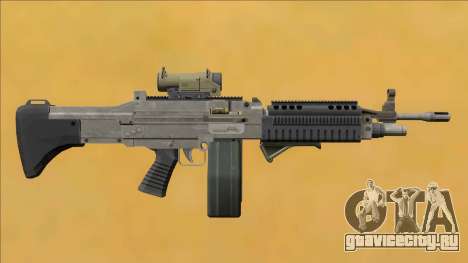 Combat MG Platinum All Attachments Big Mag для GTA San Andreas