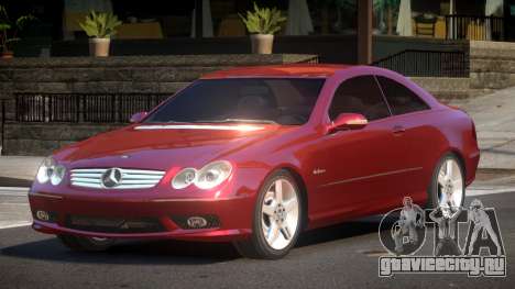Mercedes Benz CLK 63 V1.3 для GTA 4