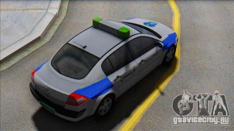 Renault Megane Police для GTA San Andreas