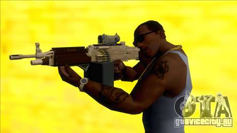GTA V Combat MG Army All Attachments Big Mag для GTA San Andreas