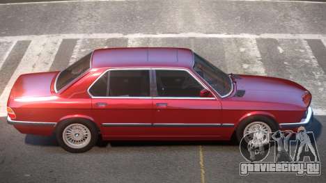 1986 BMW M5 E28 для GTA 4