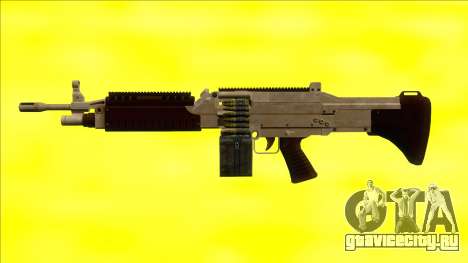 GTA V Combat MG Army Small Mag для GTA San Andreas