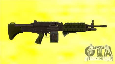 GTA V Combat MG Green Grip Small Mag для GTA San Andreas