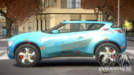 Lagoon Car from Trackmania 2 PJ1 для GTA 4