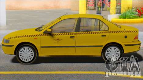 Samand Taxi Car для GTA San Andreas