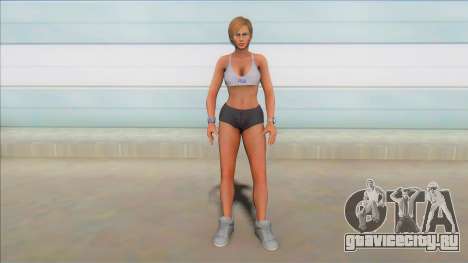 DOA Lisa Hamilton Sport Gym Im a Fighter V1 для GTA San Andreas