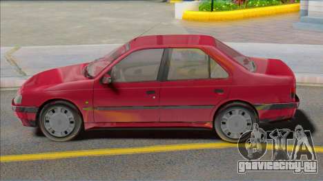 Peugeot 405 GLX Red для GTA San Andreas