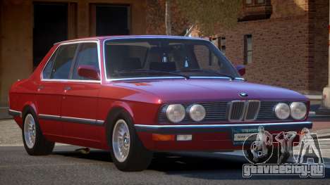 1986 BMW M5 E28 для GTA 4