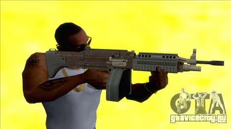 GTA V Combat MG  Black Big Mag для GTA San Andreas
