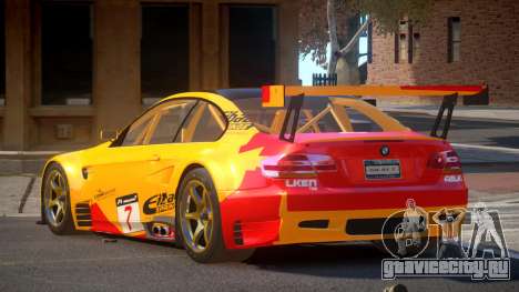2009 BMW M3 GT2 L4 для GTA 4