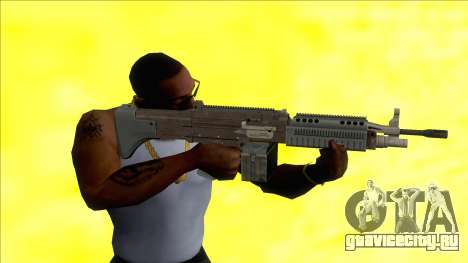 GTA V Combat MG Black Small Mag для GTA San Andreas